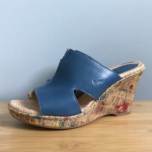 Born Floral Mule Wedges